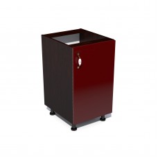 Corp inferior 50 cu 1 usa Zebra MDF rosu simplu